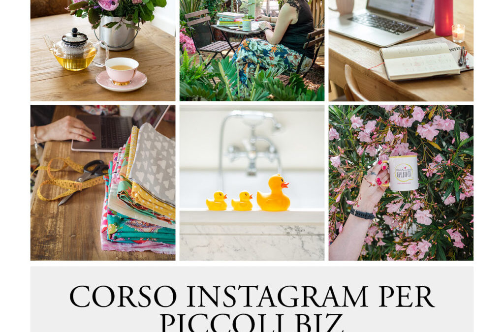 CORSO INSTAGRAM PER PICCOLI BIZ